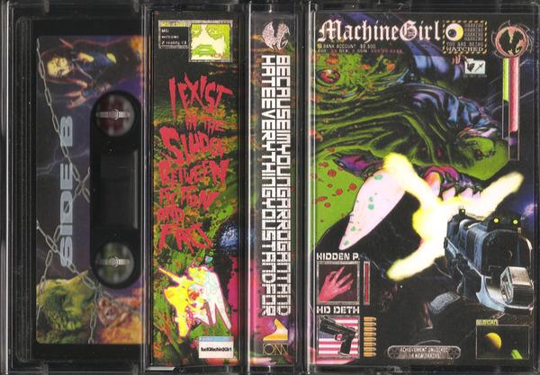 [ORANGE MILK] Machine Girl - digital  physical ...BECAUSE I'M YOUNG ARROGANT AND HATE EVERYTHING YOU STAND FOR